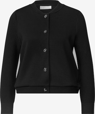 Street One Studio Strickjacke in Schwarz: Vorderseite