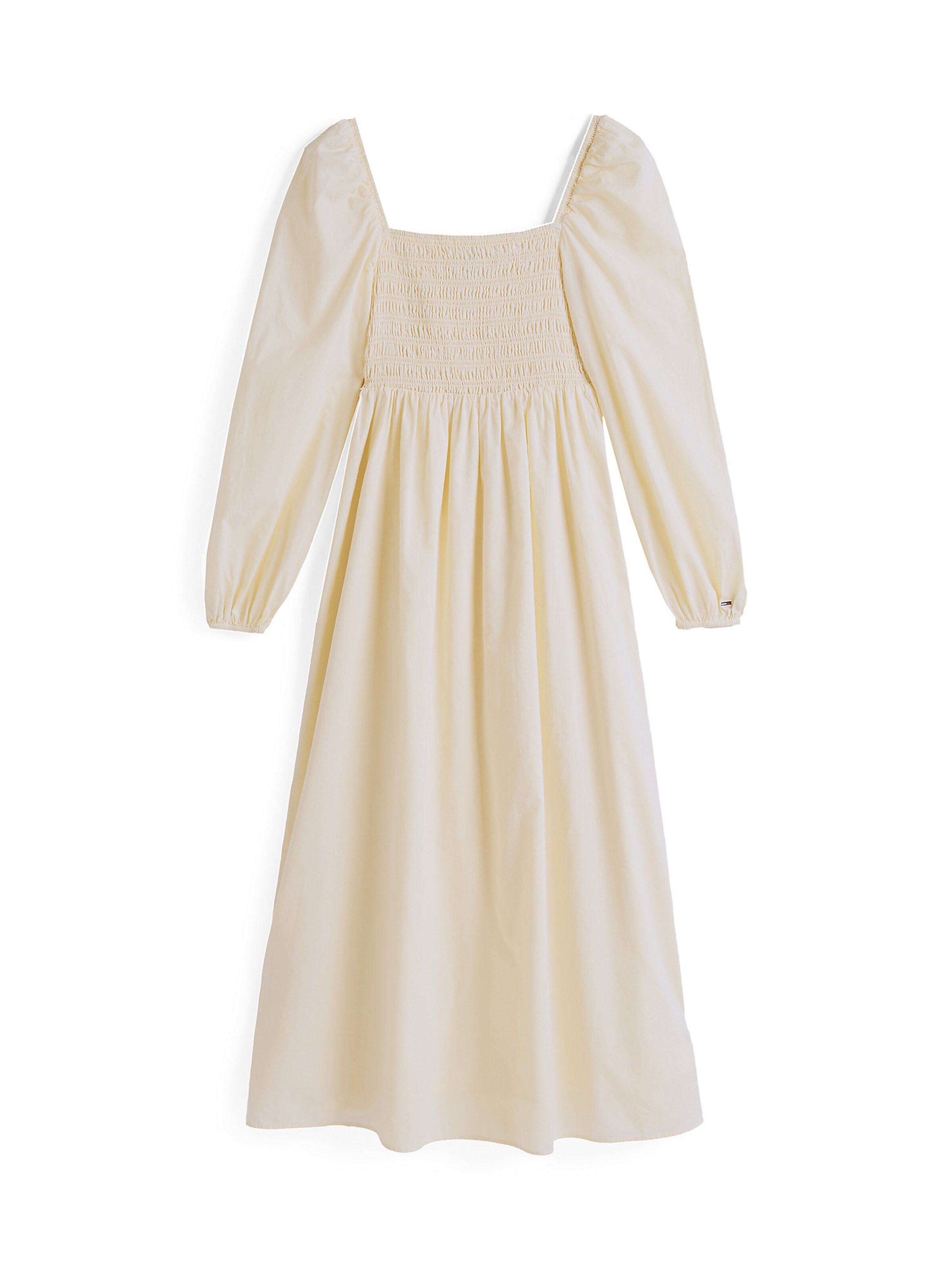 Tommy Jeans Dress in Yellow: front