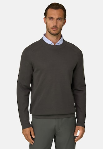 Pull-over Boggi Milano en vert : devant
