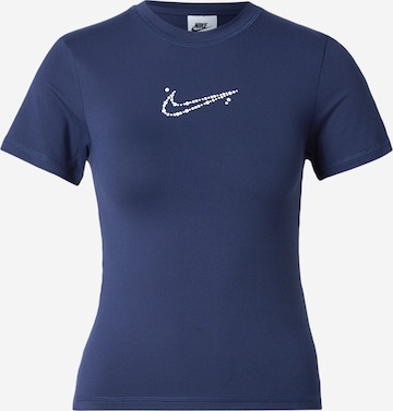 Nike SportswearMajica - plava boja: prednji dio