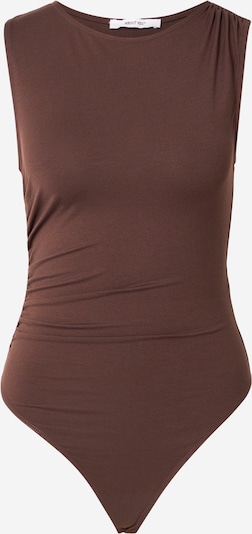 Tricou body 'Malena' pe XS ABOUT YOU pe maro închis, Vizualizare produs