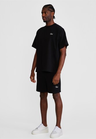 SikSilk - Traje para estar en casa en negro