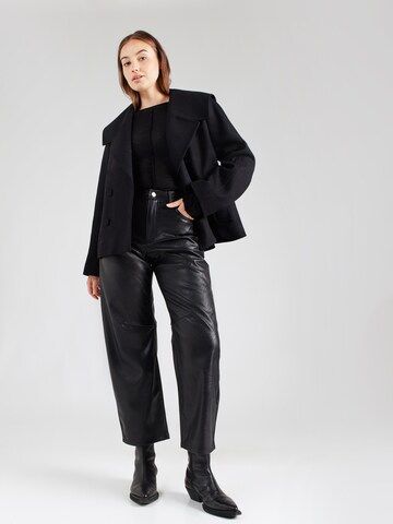 TOPSHOP Zvonové kalhoty Kalhoty 'CICELY' – černá