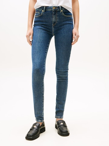 TOMMY HILFIGER Skinny Džíny 'Como' – modrá: přední strana