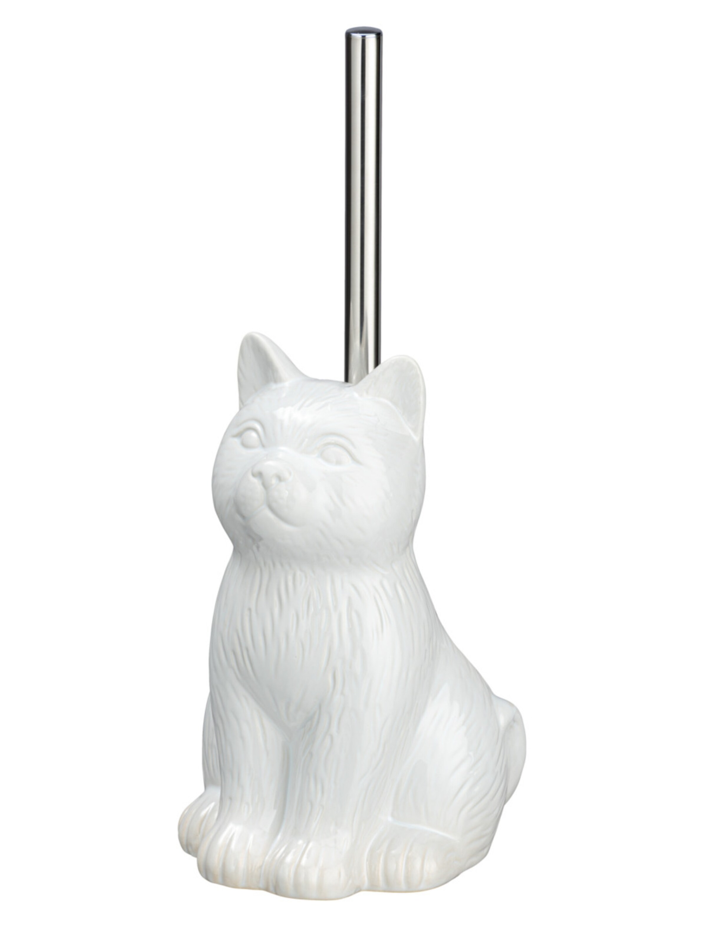 Wenko Toilet Accessories 'Cat' in White