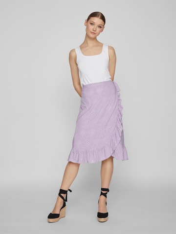 VILA Skirt 'Kawa' in Purple