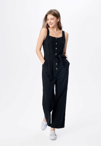 AIKI KEYLOOK Jumpsuit 'Olive It' in Schwarz: Vorderseite