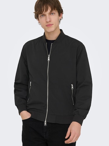 Only & Sons Between-Season Jacket 'ONSLando' in Black: front