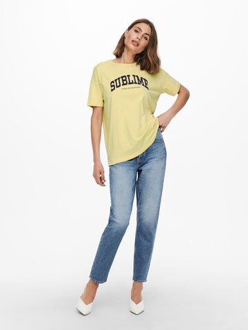 ONLY - Camiseta 'Cana' en amarillo