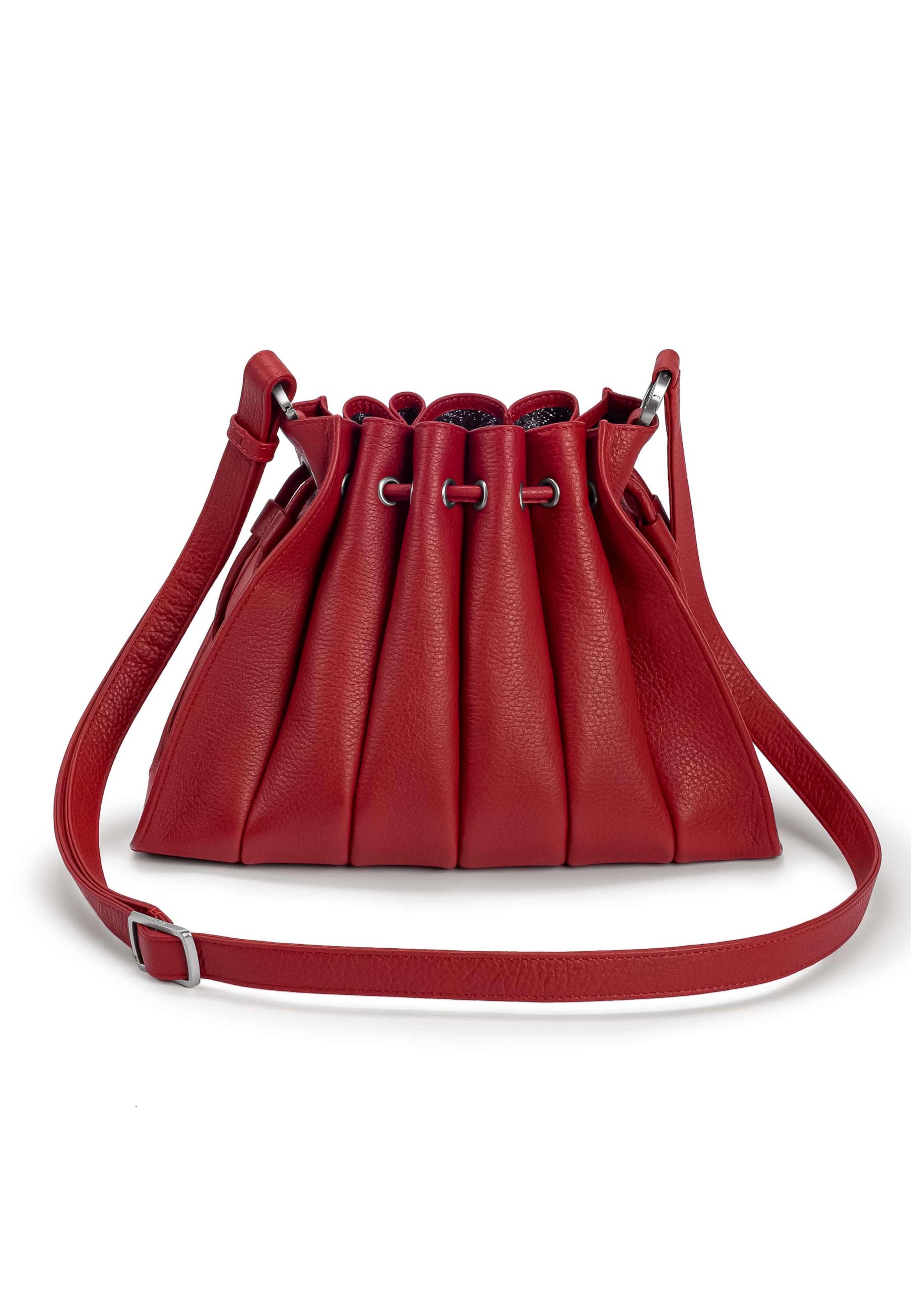 Gretchen Schultertasche 'Fan Shoulderbag' in Rot: Vorderseite