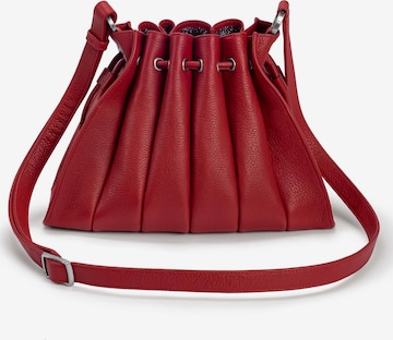 Gretchen Pouch 'Fan' in Red: front