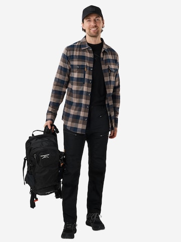 SWEDEMOUNT - regular Pantalón de montaña 'Nordkap' en negro