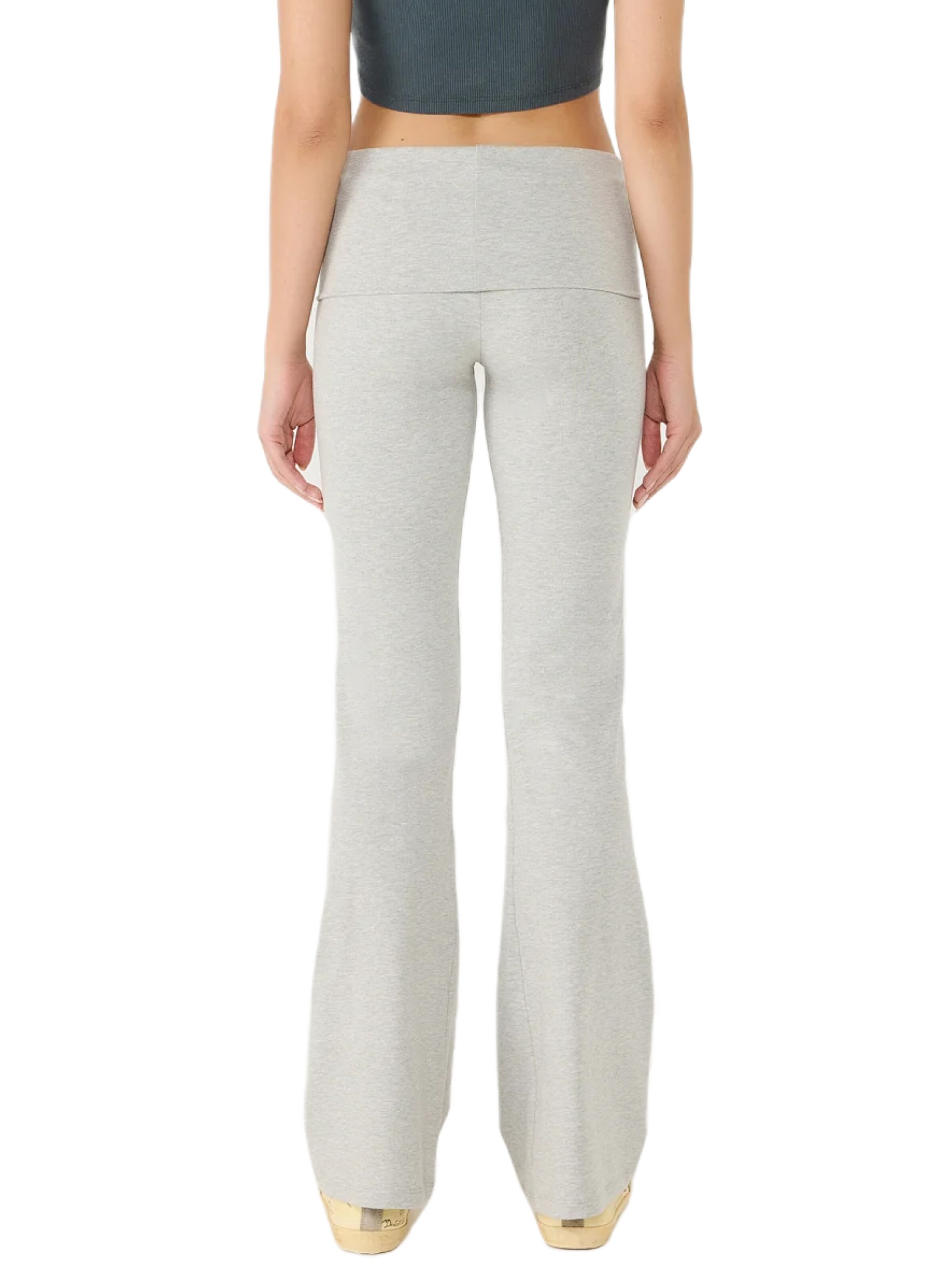 No Matter What Flared Pants in Grey