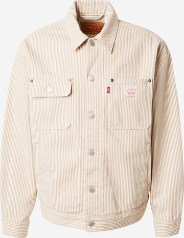 LEVI'S ® Overgangsjakke 'Sunrise Trucker' i beige: forside