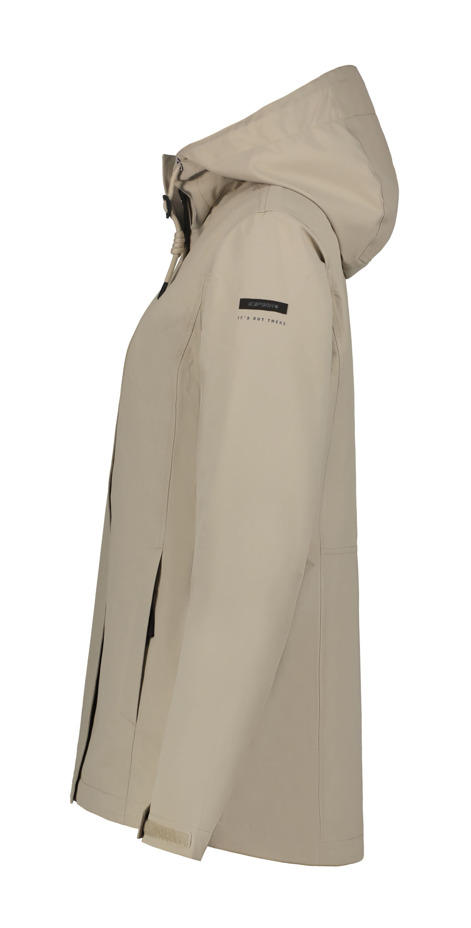 ICEPEAK Outdoor Jacket 'Adenau' in Beige