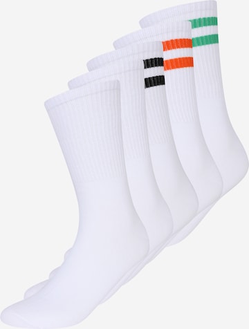 JACK & JONES Socks 'FURY' in White: front