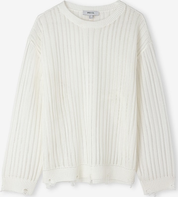Ipekyol Sweater 'WEA' in White: front