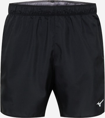 MIZUNO Regular Sportbroek in Zwart: voorkant