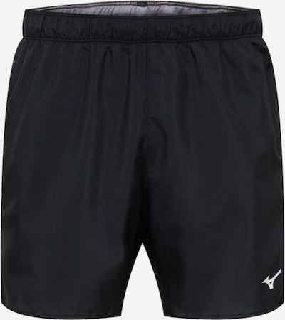 MIZUNO Workout Pants in Black / White, Item view