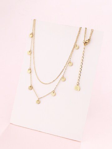 Hey Happiness Kette 'Line Up' in Gold