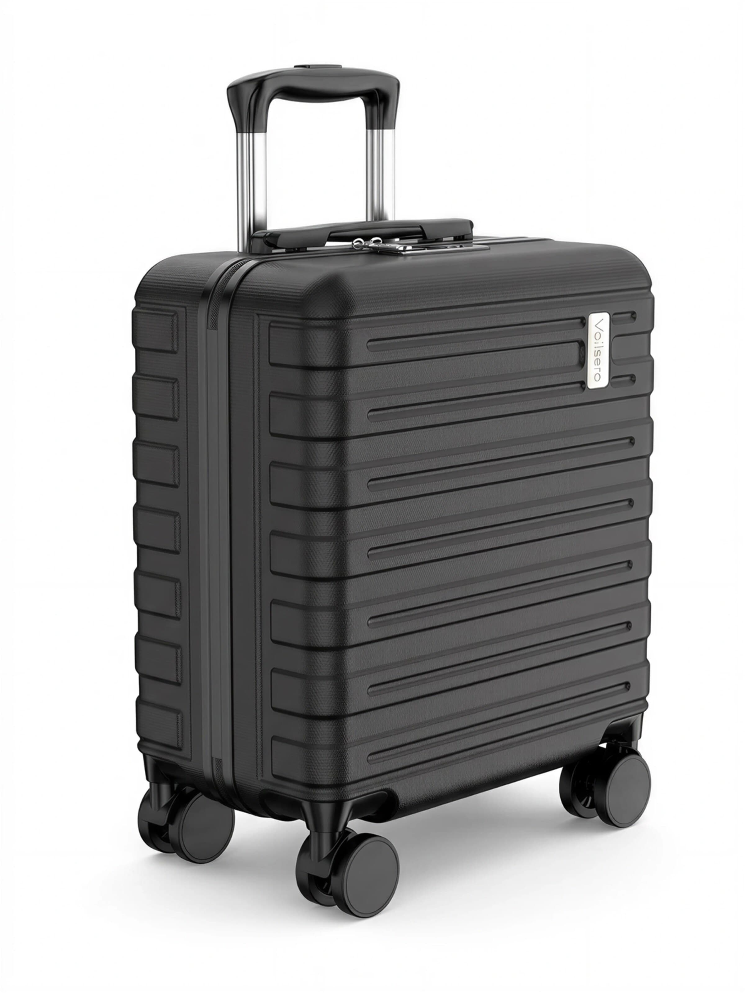 Vallsero Koffer 'VALLSERO LG6 Trolley'‌‌‌‌‌‌‌‌ in Schwarz: Vorderseite