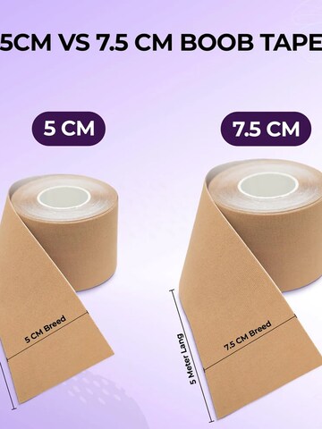 Shapetape BH accessoire 'Boob tape' in Beige