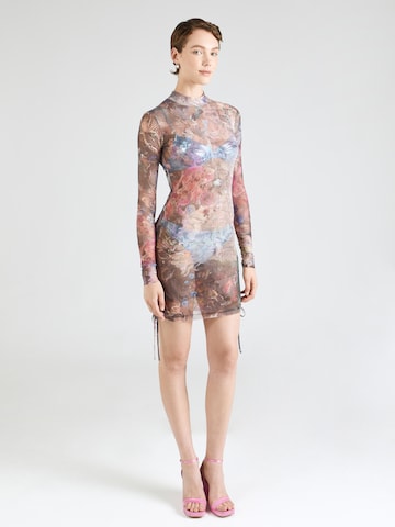 MAX&Co. Kleid 'RAFIA' in Braun: Vorderseite