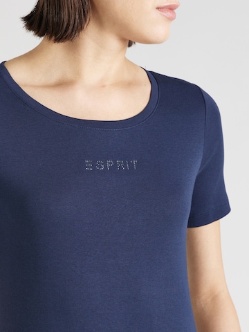 ESPRIT Tričko – modrá
