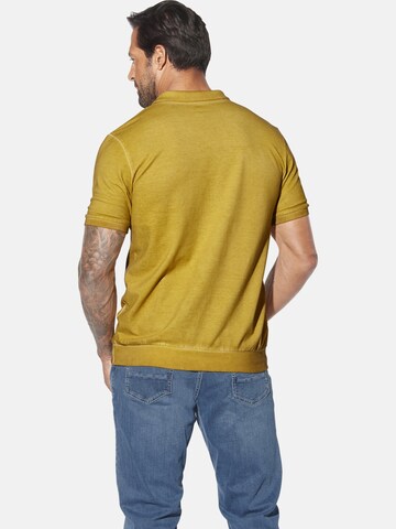 Jan Vanderstorm Shirt 'Morkstad' in Yellow