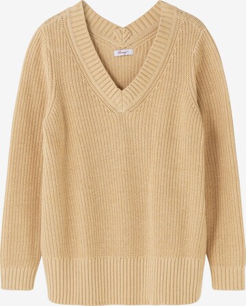 SHEEGO Sweater in Beige: front