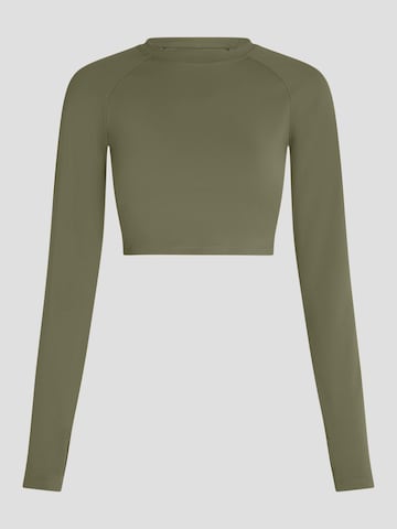 YO-GAYA Sporttop in Groen: voorkant