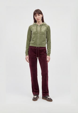 Juicy Couture Tall Sweatjacka 'MADISON' i grön: framsida