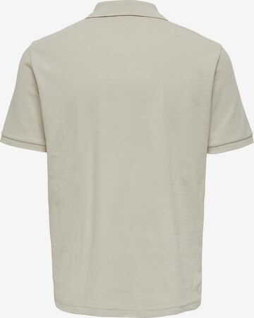 Only & Sons Poloshirt 'MIKE' in Grau