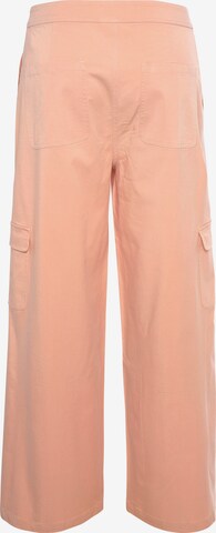 BUFFALO Wide Leg Cargohose in Orange