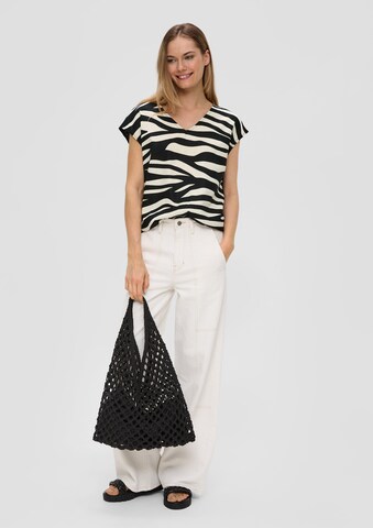 s.Oliver T-shirt i svart
