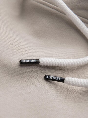 Ombre Sweatshirt 'OM-SSBN-0177' in Beige