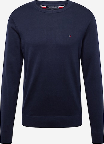 Pull-over 'ESSENTIAL' TOMMY HILFIGER en bleu : devant