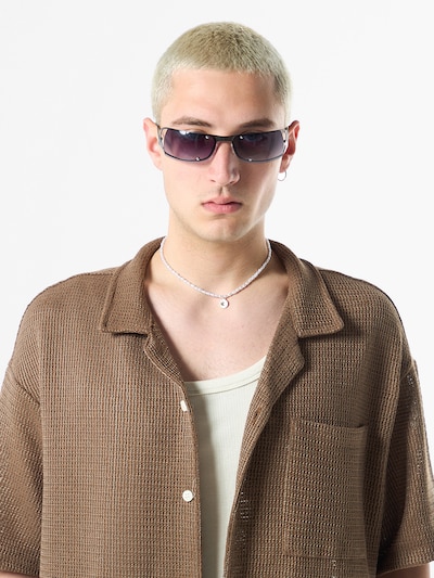 VAMOS CLO Button Up Shirt in Brown, Item view