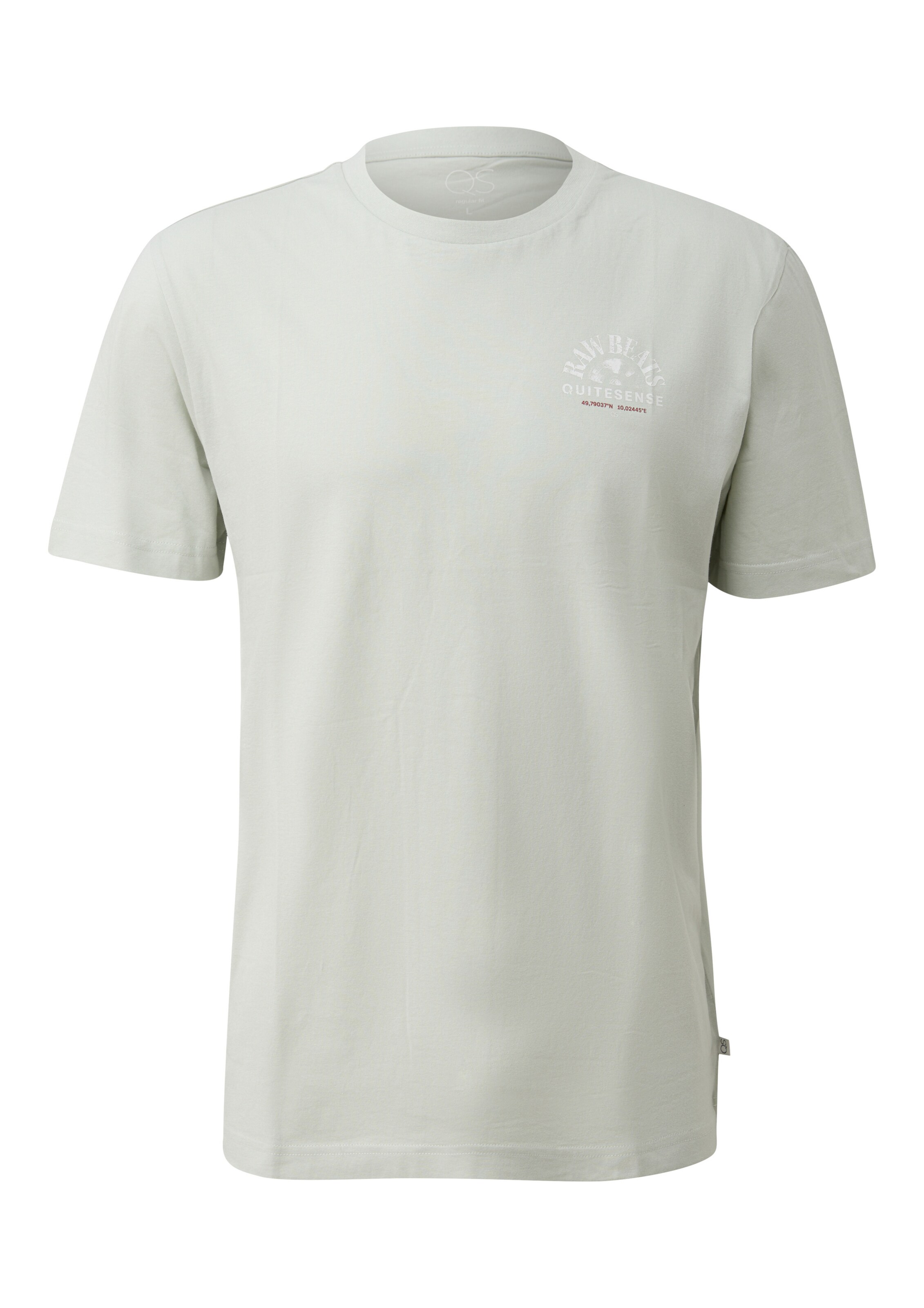 T-Shirt QS en vert : devant