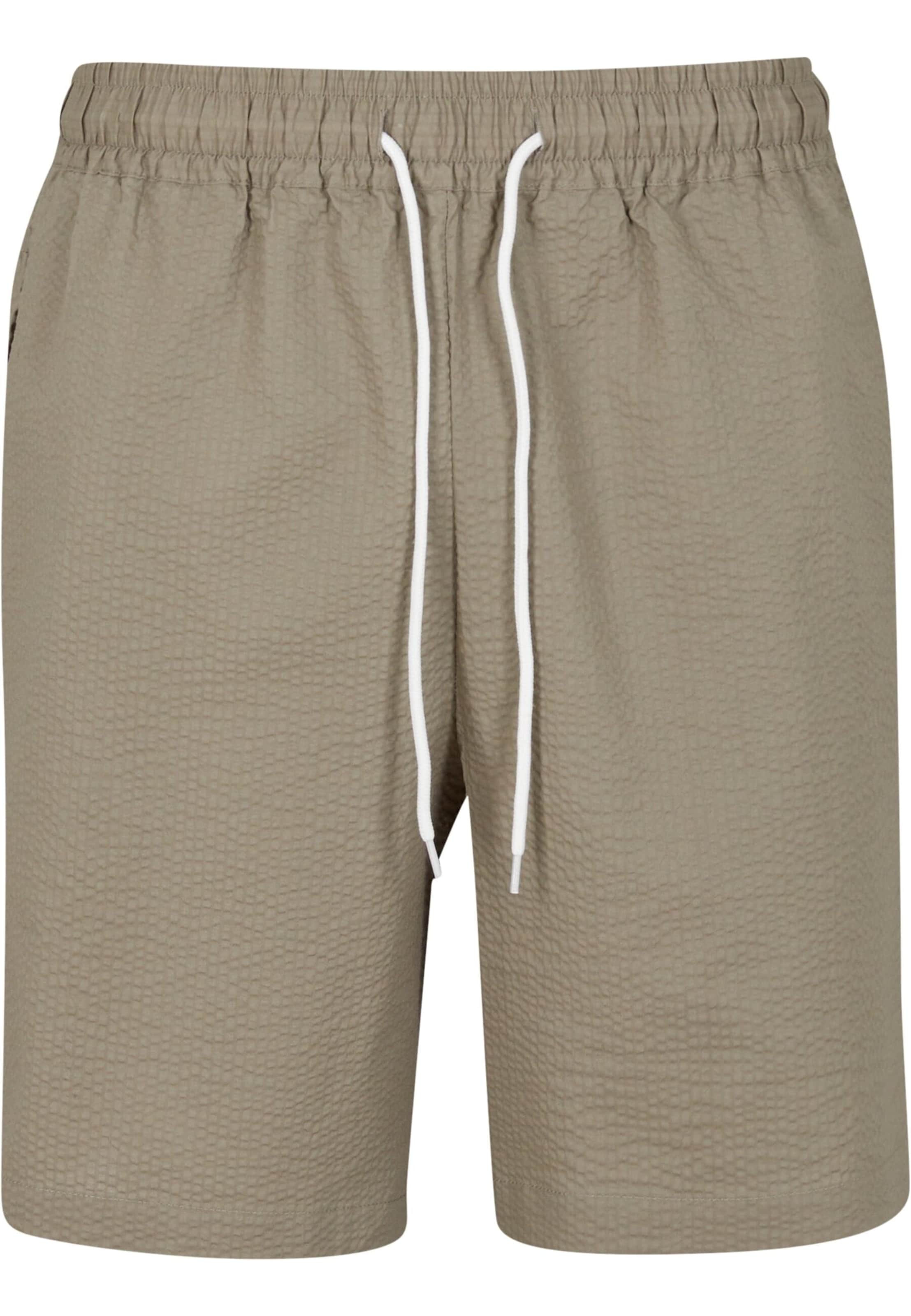 Urban Classics Broek in Groen: voorkant