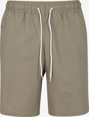 Urban Classics Trousers in Green: front
