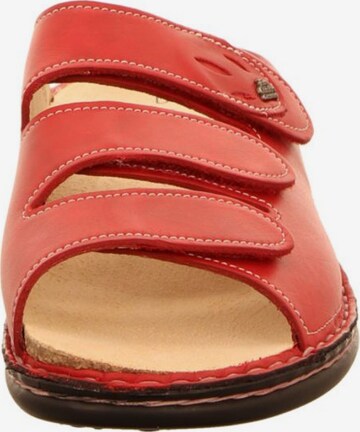 Finn Comfort Pantolette in Rot