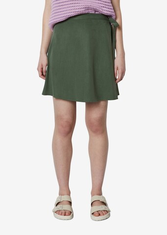 Marc O'Polo DENIM Skirt in Green: front