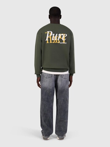 Sweat-shirt Pure Path en vert