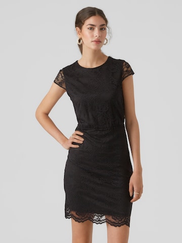 VERO MODA Kleid 'SARA' in Schwarz: predná strana