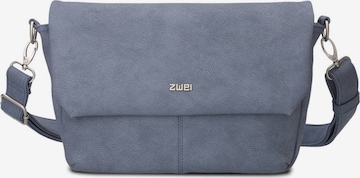 ZWEI Crossbody bag 'Mademoiselle' in Blue: front