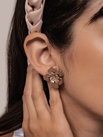 Hey Happiness Earrings 'Petal Blossom' in Gold