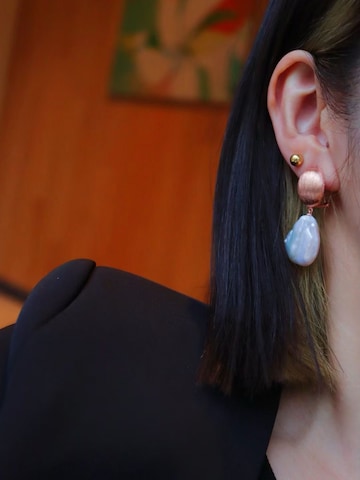Boucles d'oreilles LanLivia en blanc