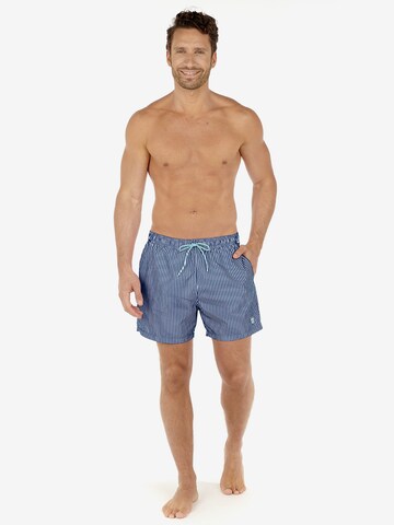 HOM Zwemshorts 'Justin' in Blauw