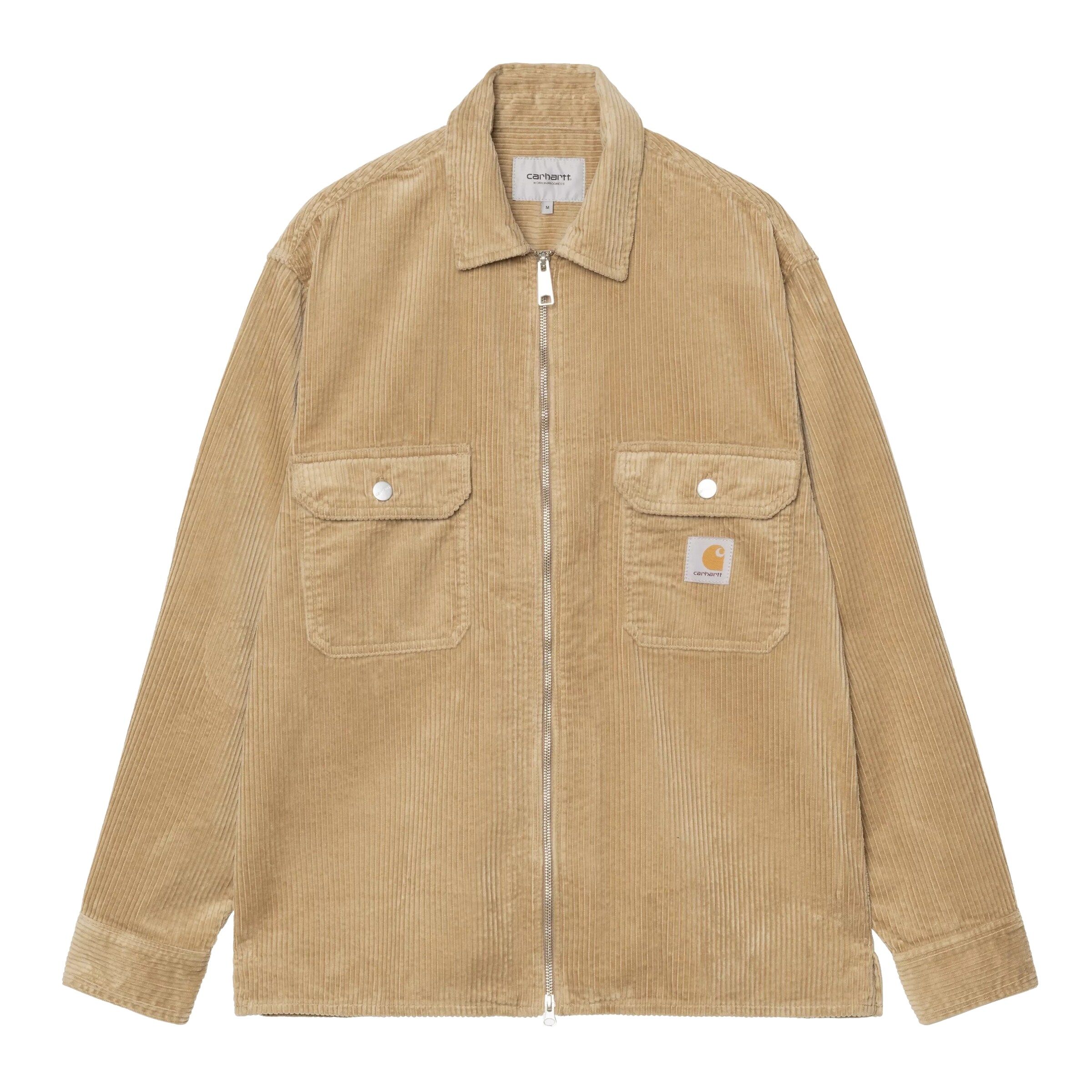 Carhartt WIP Jacke 'Reynold' in Braun: Vorderseite